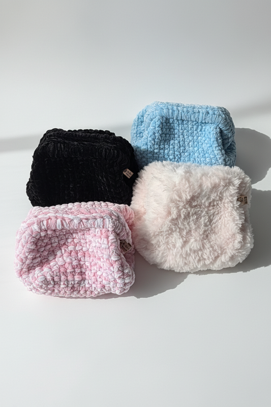 Cosmetic pouches – studio clean