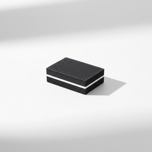 Polering buff närbild