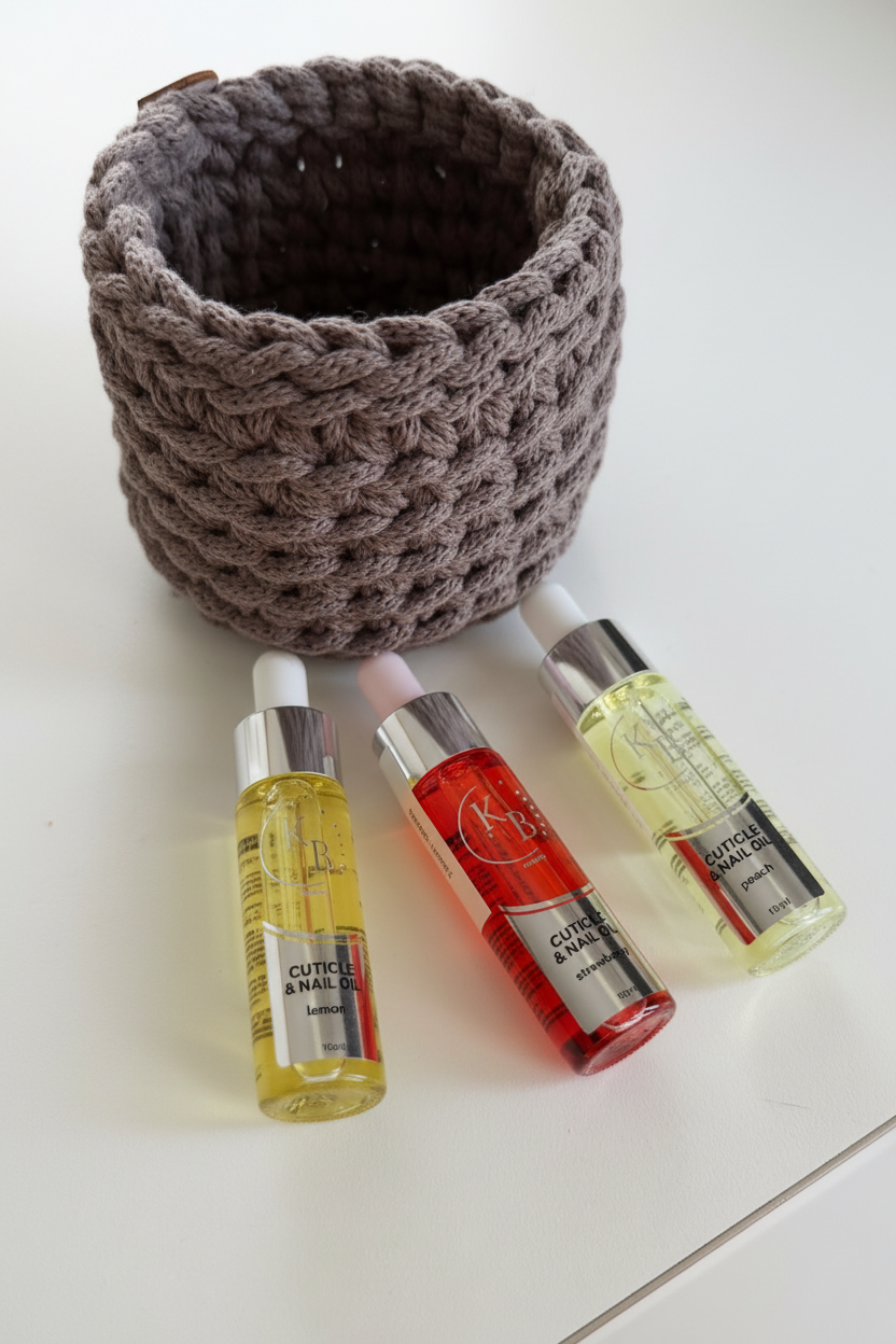Trio + Grey Basket – White Background